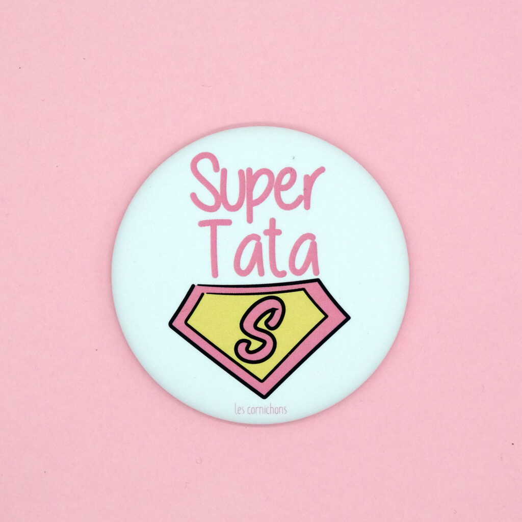 Magnet décapsuleur Super Tata - Les cornichons