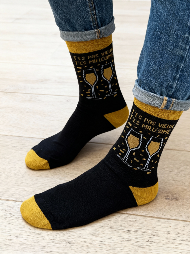 Chaussettes de football Unisexe Nike FCB U STAD OTC SOCK AW Jaune Sport 2000 - Ref DJ8356-714
